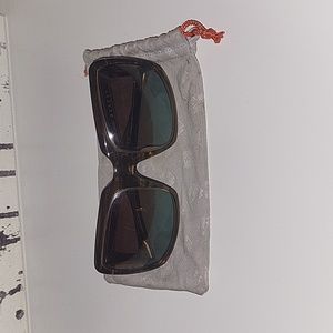 EUC SPY Optics "Gracey" blue and brown ombre sunglasses